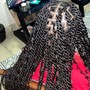 Medium Knotless Braids