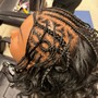 Medium Knotless Braids