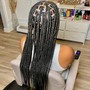 Large Knotless Braids