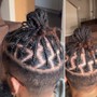 Cornrows (Man Bun)