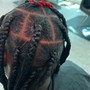 Large Knotless Braids