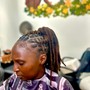 Micro Locs establishment, no hair added