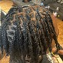 Adult Loc retwist and style