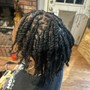 Adult Loc retwist and style