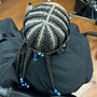 Knotless braids