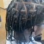 Knotless box braids