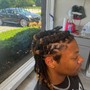 Loc Retwist Comb Method + Style(Baby Locs - shoulder length)