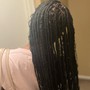 Knotless braids