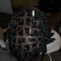 Micro locs retwist 200-500 locs