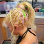 Shampoo and Style ponytail