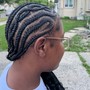 Freestyle stitch braids 6-12 braids