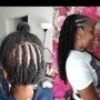 2 feed in braids