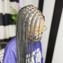 Knotless braids