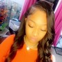 Updo frontal wig insall