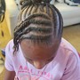 Yarn Cornrow Braids ( threading)