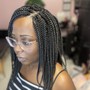 Boho Bob Knotless box braids