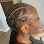 6 Feed In Braids