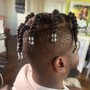 Women blunt haircut