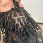 Twist natural hair for men