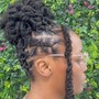 Twist natural hair for men