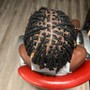 Kid's knotless plaits