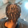 Kid's knotless plaits