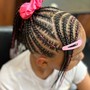 Kid's Braids Half&Half