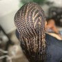 Medium Knotless Braids