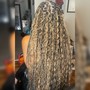 Knotless goddess Braids