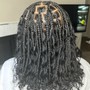 Medium bob boho braids