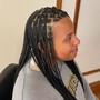 Kriss Kross Knotless Braids