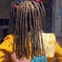 Jumbo Boho Knotless box Braids