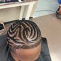 Kid loc retwist & shape up(past shoulder)