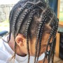 Small Knotless Braids