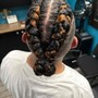 Feed in braids