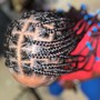 Medium Knot less Braids