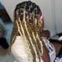 Large Knot less Braids