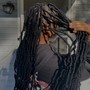 Large Knotless Braids