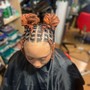 Feed in braids