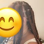 Kid's Braids with beads or hair