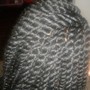 Medium Knotless Braids Mid Back