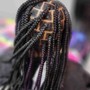 Med. Knotless Braids