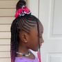 Kid's Braids with added hair