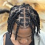 Natural two strand twist