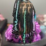 Large Knotless Braids