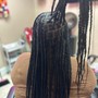 Large Knotless Braids