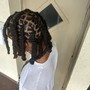 Comb Twist/  + two strand + style