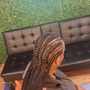 Medium goddess knotless Braids