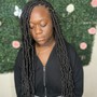 Medium Knotless Braids