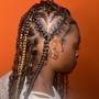 Corn rows (up to 10 going straight back)